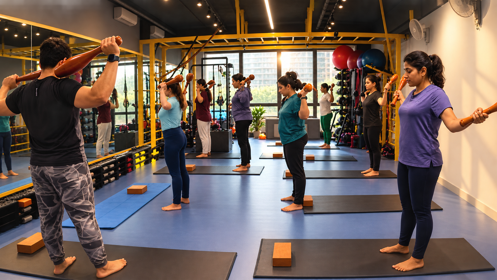 Mudgar club training