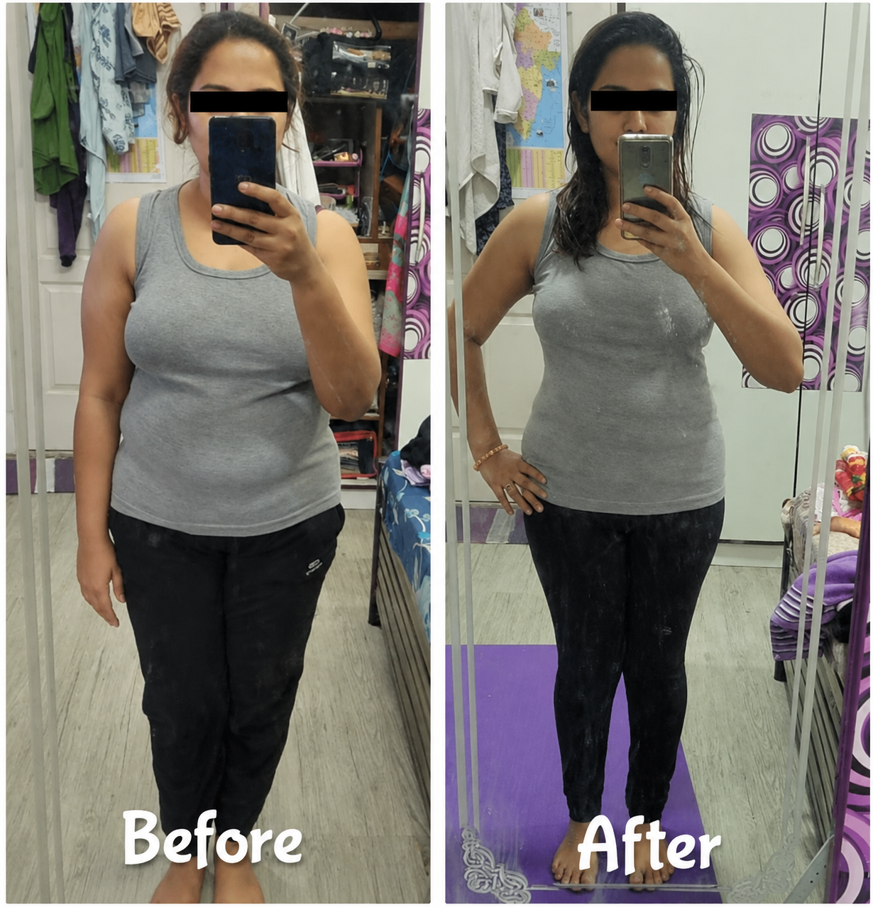 Client transformation 4 at Healthy n Fitter